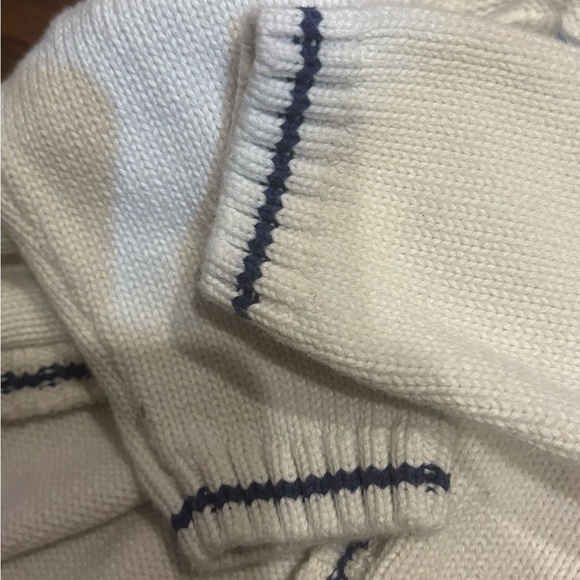 Janie and Jack Layette Knit Baby Hoodie | 3-6 Months | Hippo Embroidery - Picture 7 of 7